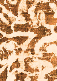 Abstract Orange Modern Rug, abs1242org