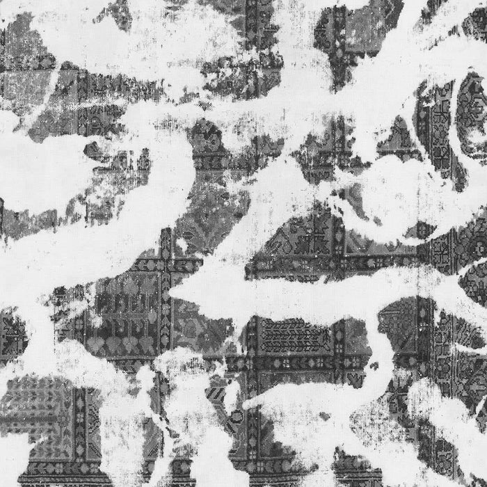 Machine Washable Abstract Gray Modern Rug, wshabs1242gry