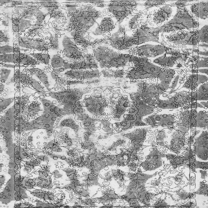 Square Machine Washable Abstract Gray Modern Rug, wshabs1243gry