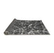 Sideview of Abstract Gray Modern Rug, abs1244gry