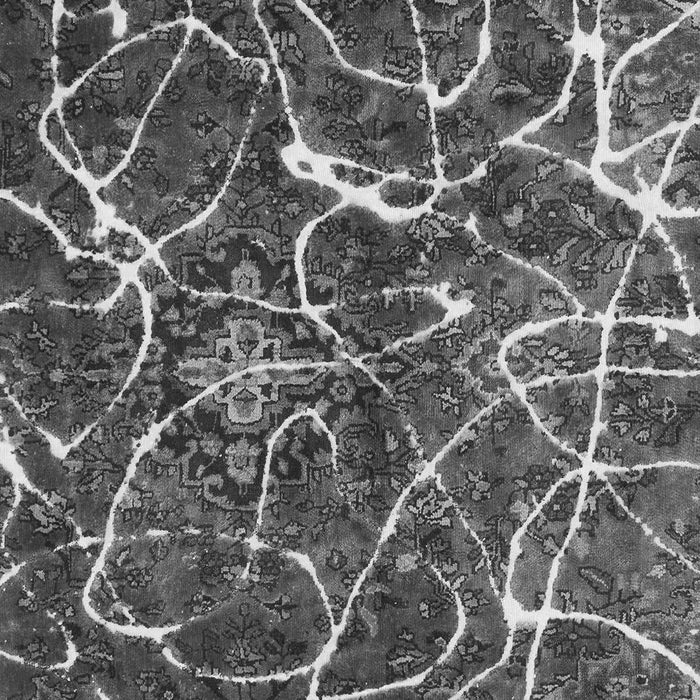 Abstract Gray Modern Rug, abs1244gry