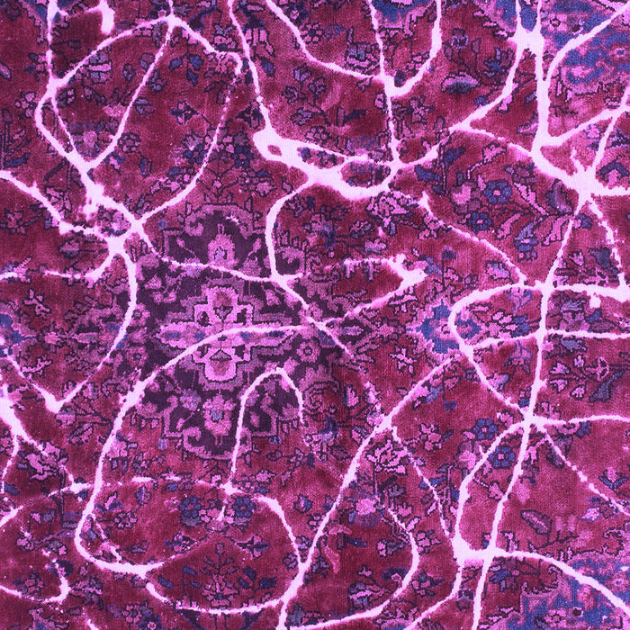 Machine Washable Abstract Purple Modern Area Rugs, wshabs1244pur