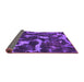 Sideview of Abstract Purple Modern Rug, abs1245pur