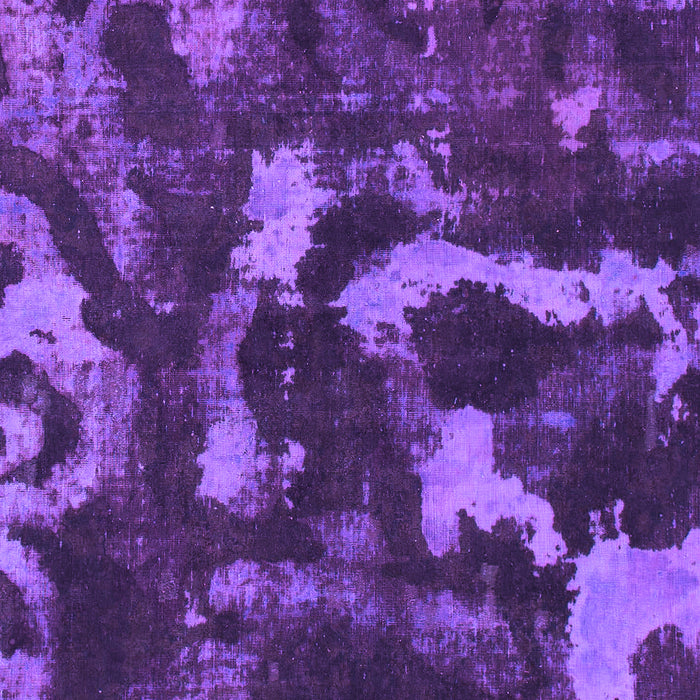 Machine Washable Abstract Purple Modern Area Rugs, wshabs1245pur