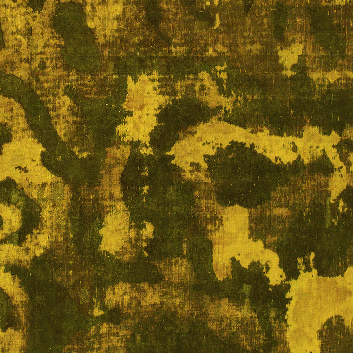 Abstract Yellow Modern Rug, abs1245yw