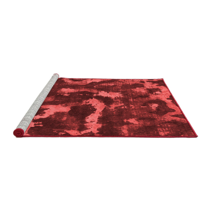 Modern Red Washable Rugs