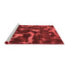 Modern Red Washable Rugs