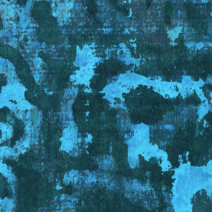 Machine Washable Abstract Light Blue Modern Rug, wshabs1245lblu