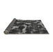 Sideview of Abstract Gray Modern Rug, abs1245gry