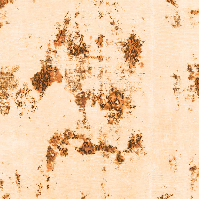 Abstract Orange Modern Rug, abs1246org