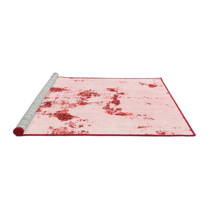 Modern Red Washable Rugs