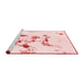 Modern Red Washable Rugs