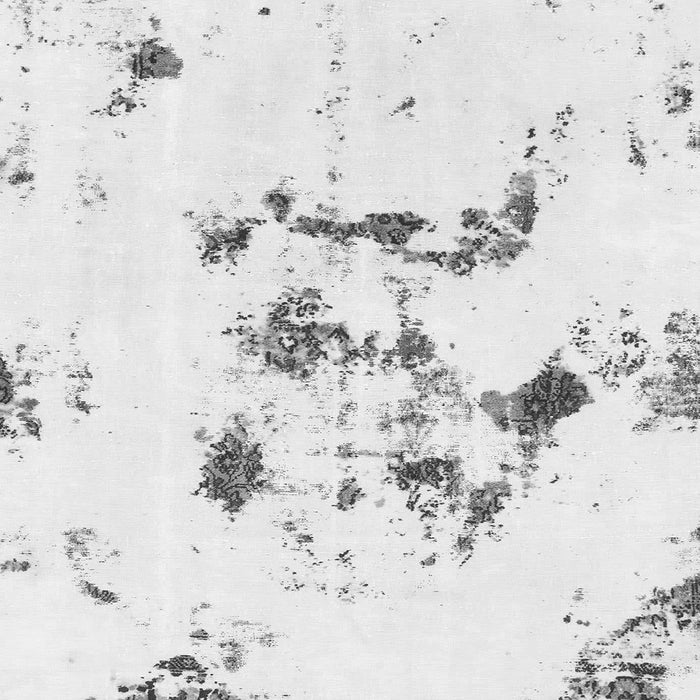 Square Machine Washable Abstract Gray Modern Rug, wshabs1246gry