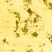 Square Abstract Yellow Modern Rug, abs1246yw