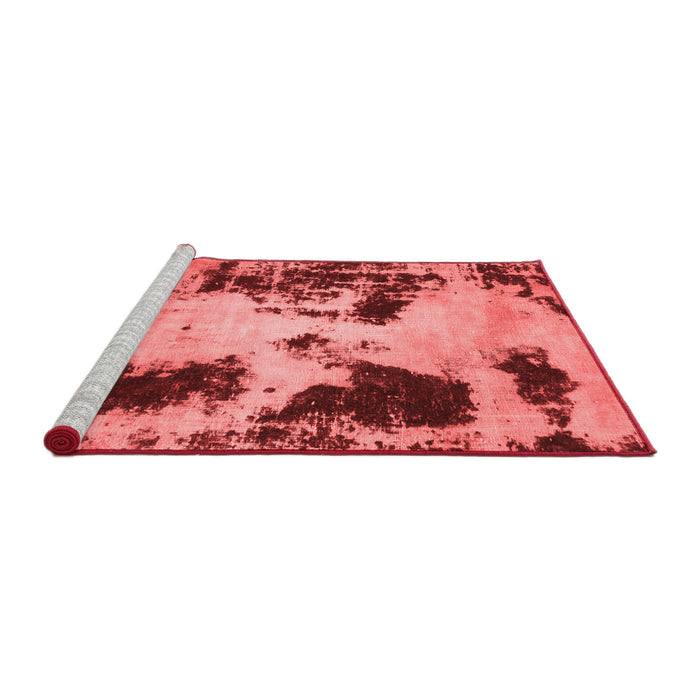 Modern Red Washable Rugs