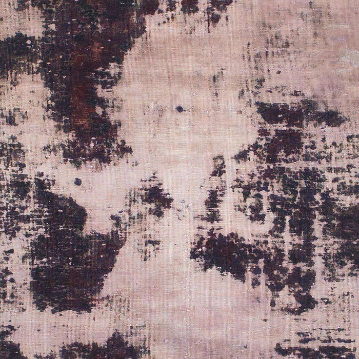 Machine Washable Abstract Rosy-Finch Purple Rug, wshabs1247