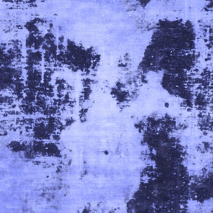 Machine Washable Abstract Blue Modern Rug, wshabs1247blu