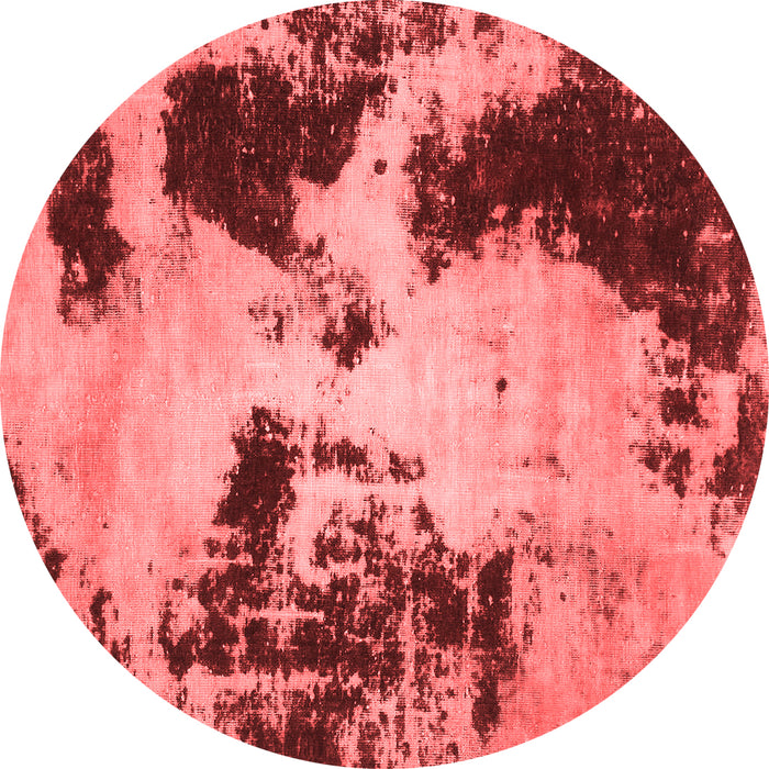 Machine Washable Abstract Red Modern Rug, wshabs1247red