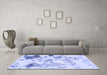 Machine Washable Abstract Blue Modern Rug in a Living Room, wshabs1248blu