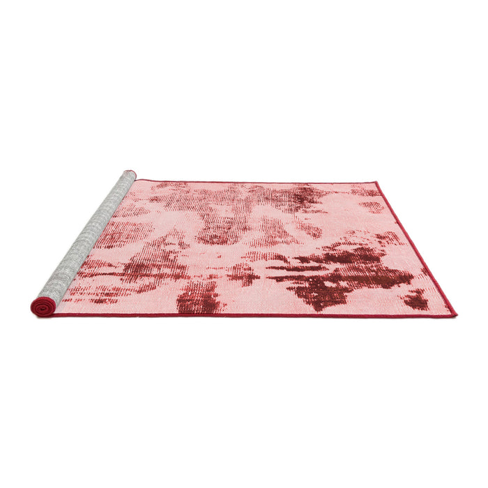 Modern Red Washable Rugs