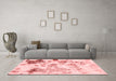 Modern Red Washable Rugs