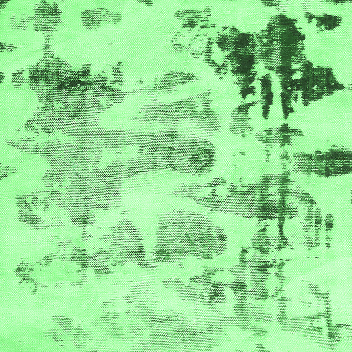 Square Abstract Emerald Green Modern Rug, abs1248emgrn