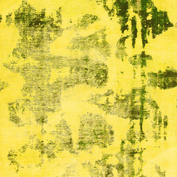 Abstract Yellow Modern Rug, abs1248yw