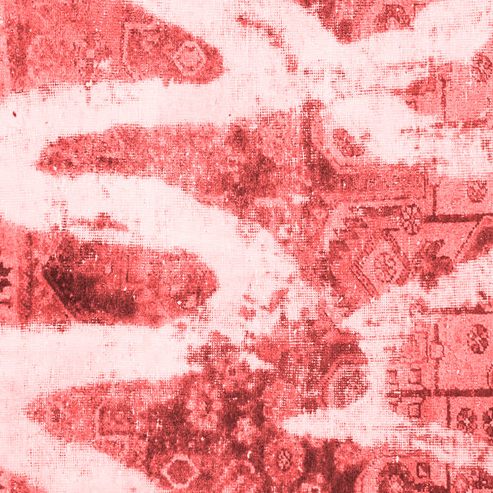 Machine Washable Abstract Red Modern Rug, wshabs1249red