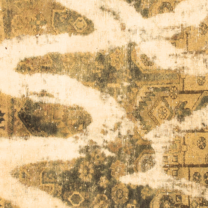 Machine Washable Abstract Brown Modern Rug, wshabs1249brn