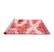 Modern Red Washable Rugs