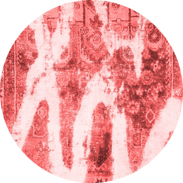 Abstract Red Modern Rug, abs1249red