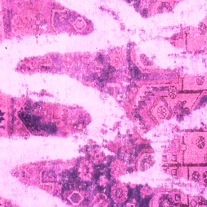 Machine Washable Abstract Pink Modern Rug, wshabs1249pnk