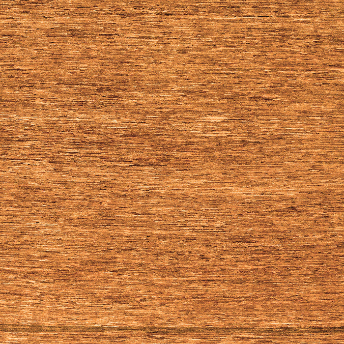 Square Machine Washable Abstract Orange Modern Area Rugs, wshabs124org