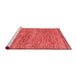 Modern Red Washable Rugs