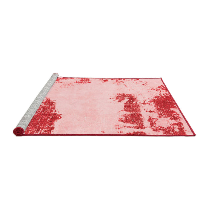 Modern Red Washable Rugs