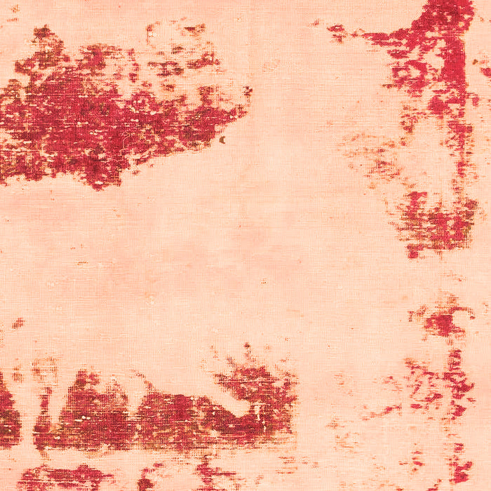 Machine Washable Abstract Orange Modern Area Rugs, wshabs1250org