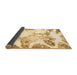 Sideview of Abstract Brown Modern Rug, abs1251brn