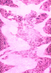 Abstract Pink Modern Rug, abs1251pnk