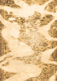 Abstract Brown Modern Rug, abs1251brn