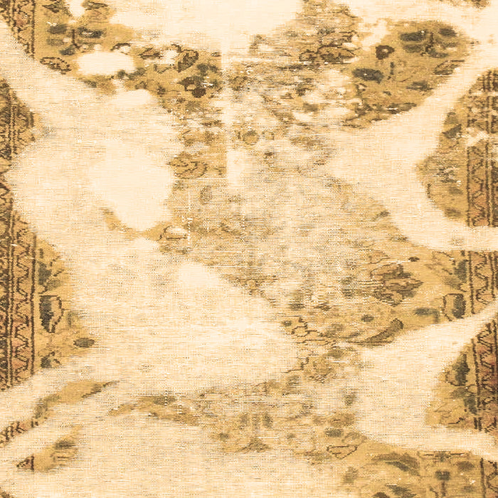 Abstract Brown Modern Rug, abs1251brn