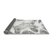 Sideview of Abstract Gray Modern Rug, abs1251gry