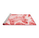 Modern Red Washable Rugs