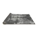 Sideview of Abstract Gray Modern Rug, abs1252gry