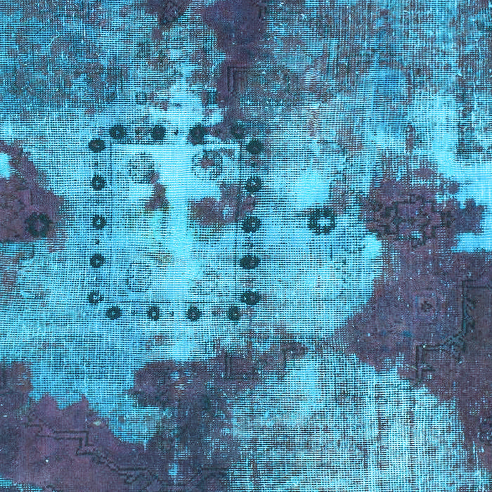 Machine Washable Abstract Light Blue Modern Rug, wshabs1252lblu