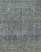 Abstract Gunmetal Gray Modern Rug, abs1253