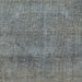 Square Abstract Gunmetal Gray Modern Rug, abs1253