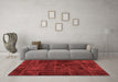 Transitional Red Washable Rugs