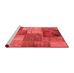 Transitional Red Washable Rugs