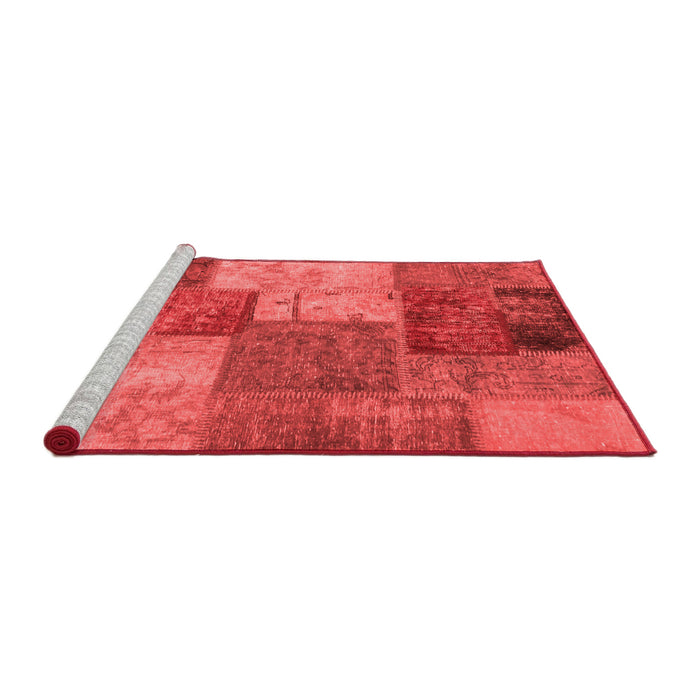 Transitional Red Washable Rugs