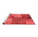 Transitional Red Washable Rugs